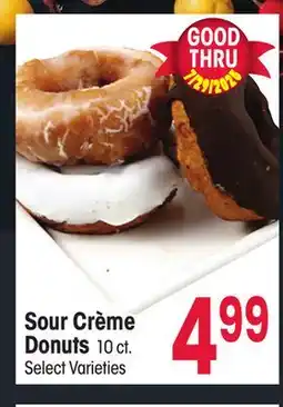 Jewel-Osco Sour Crème Donuts offer