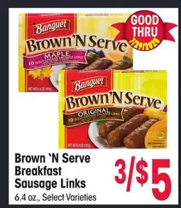 Jewel-Osco Brown'N Serve Breakfast Sausage Links offer