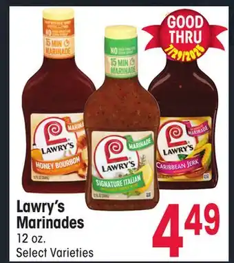 Jewel-Osco Lawry's Marinades offer