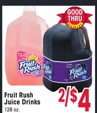 Jewel-Osco Fruit Rush Juice Drinks offer
