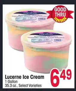 Jewel-Osco Lucerne Ice Cream offer