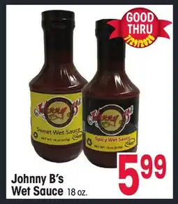 Jewel-Osco Johnny B's Wet Sauce offer