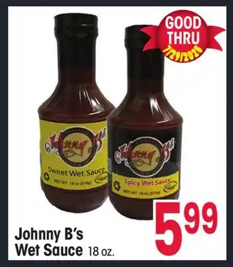 Jewel-Osco Johnny B's Wet Sauce offer