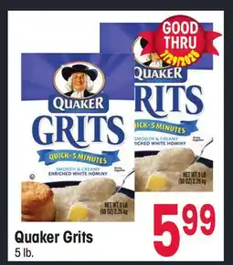 Jewel-Osco Quaker Grits offer