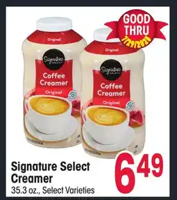 Jewel-Osco Signature Select Creamer offer