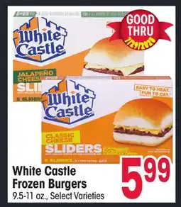 Jewel-Osco White Castle Frozen Burgers offer