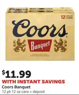 Fareway Coors banquet offer