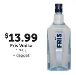 Fareway Fris vodka offer