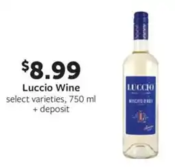 Fareway Luccio wine offer