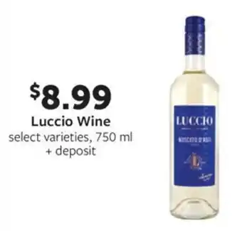 Fareway Luccio wine offer