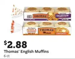 Fareway Thomas' english muffins offer