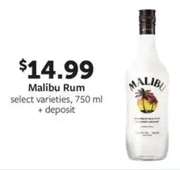 Fareway Malibu rum offer