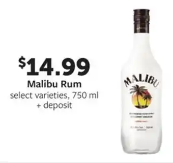 Fareway Malibu rum offer