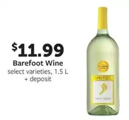 Fareway Barefoot wine offer
