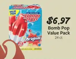 Fareway Bomb pop value pack offer