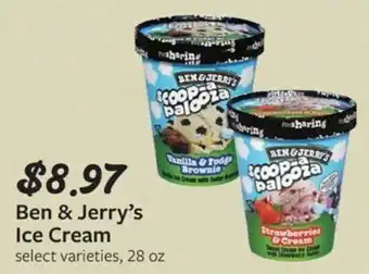 Fareway Ben & jerry's ice cream offer