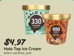 Fareway Halo top ice cream offer