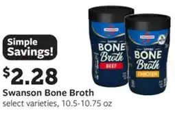 Fareway Swanson bone broth offer