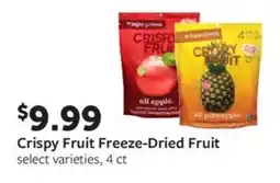 Fareway Crispy fruit freeze-dried fruit offer