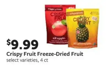 Fareway Crispy fruit freeze-dried fruit offer