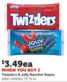 Fareway Twizzlers & jolly rancher ropes offer