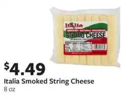 Fareway Italia smoked string cheese offer