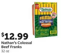 Fareway Nathan's colossal beef franks offer