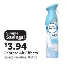 Fareway Febreze air effects offer