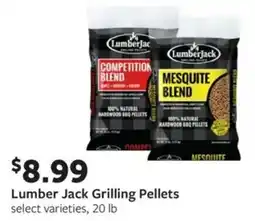 Fareway Lumber jack grilling pellets offer