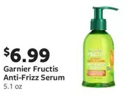 Fareway Garnier fructis anti-frizz serum offer