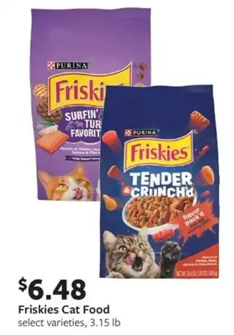 Fareway Friskies cat food offer