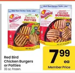 Albertsons Red Bird Chicken Burgers or Patties - 32 oz. Frozen offer