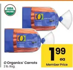 Albertsons O Organics Carrots - 2 lb. Bag offer