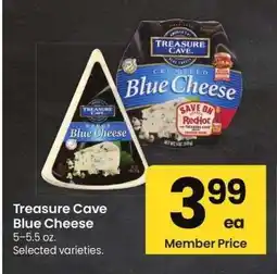 Albertsons Treasure Cave Blue Cheese - 5-5.5 oz. Selected varieties offer