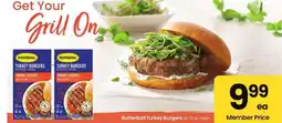 Albertsons Butterball Turkey Burgers - 24-32 oz. Frozen offer