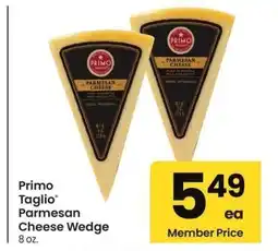 Albertsons Primo Taglio Parmesan Cheese Wedge - 8 oz offer