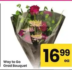 Albertsons Way To Go Grad Bouquet offer