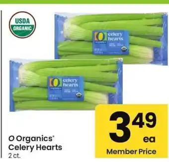 Albertsons O Organics Celery Hearts - 2 ct offer
