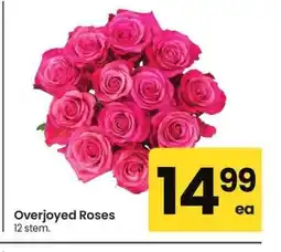 Albertsons Overjoyed Roses - 12 stem offer