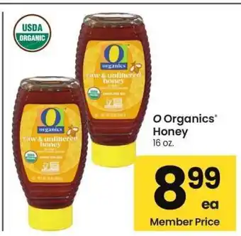 Albertsons O Organics Honey - 16 oz offer