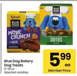 Albertsons Blue Dog Bakery Dog Treats - 12-18 oz. Selected varieties offer