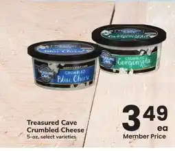 Albertsons Treasured Cave Crumbled Cheese - 5-oz, select varieties offer