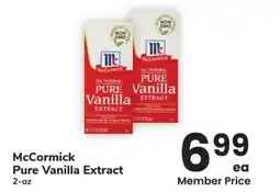 Albertsons McCormick Pure Vanilla Extract - 2 - oz offer