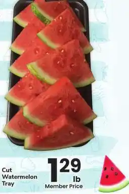 Albertsons Cut Watermelon Tray offer