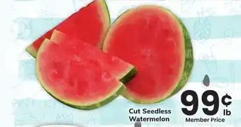 Albertsons Cut Seedless Watermelon offer