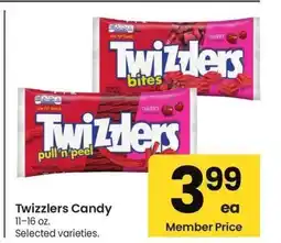 Albertsons Twizzlers Candy - 11-16 oz. Selected varieties offer