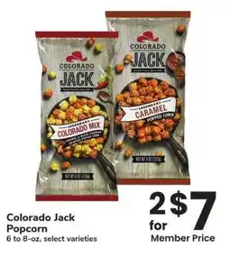 Albertsons Colorado Jack Popcorn - 6 to 8 - oz, select varieties offer