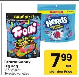 Albertsons Ferarra Candy Big Bag - 18.5-28.8 oz. Selected varieties offer