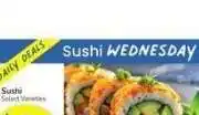 Albertsons SUSHI - Select Varieties offer
