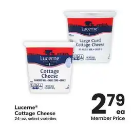 Albertsons Lucerne Cottage Cheese - 24 - oz, select varieties offer